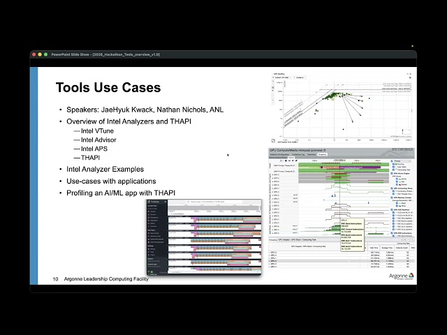 Overview of Profiling and Debugging Tools