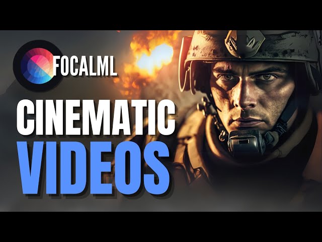 Create Cinematic Videos With AI | New AI Video Generator Tool - FocalML Tutorial