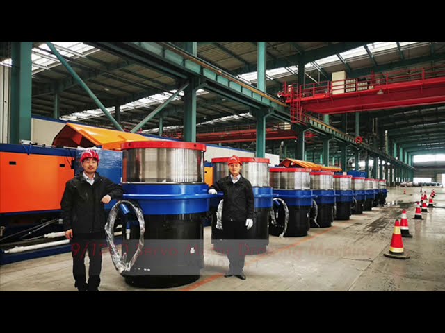servo type large size wire drawing machine