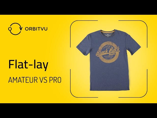 Flat Lay Clothes Photography: DIY vs Professional Method Compared | Orbitvu