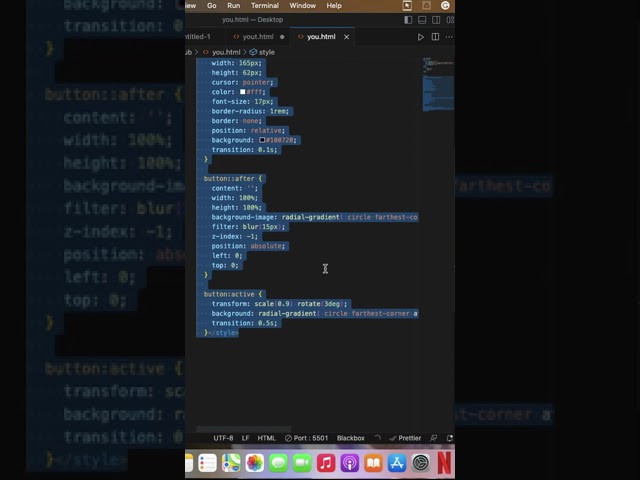editing buttons by using css