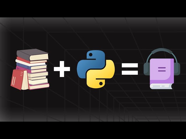 Turning Books into Audiobooks with Python (for free)