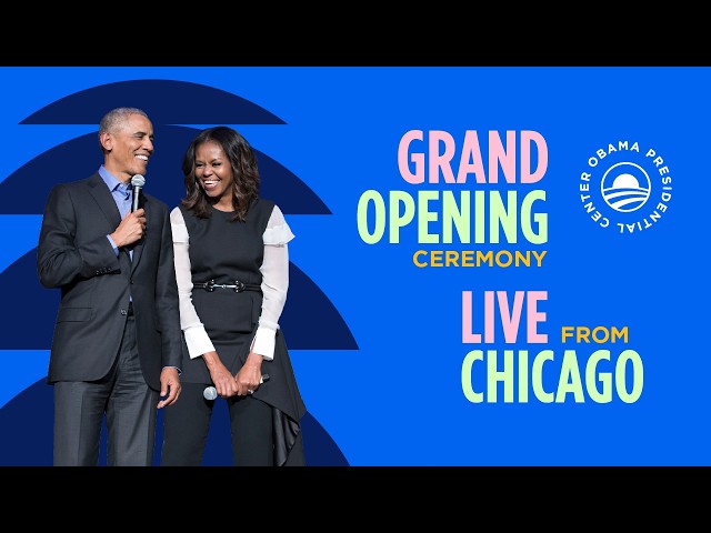 Grand Opening Ceremony at the Obama Presidential Center