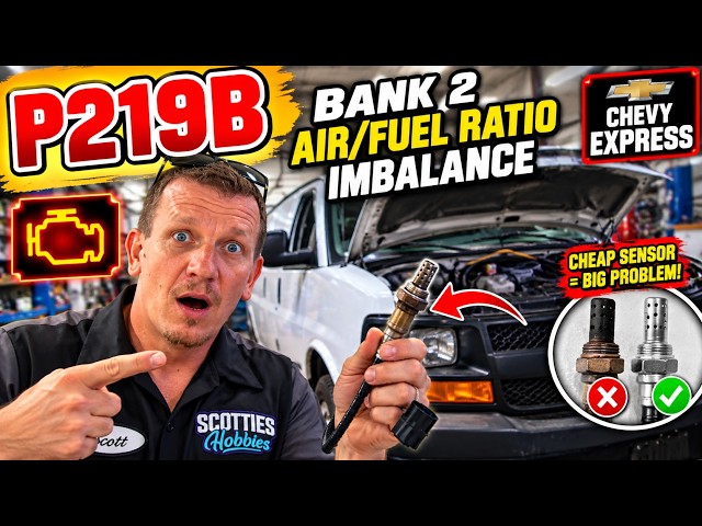 P219B FIXED! The CHEAP Sensor That Caused a Bank 2 Air/Fuel Imbalance!