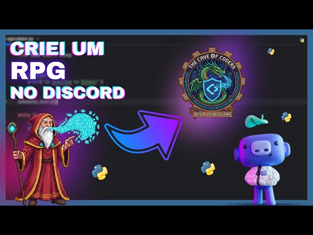 Criei um RPG dentro do Discord usando Python (The Code Sage)