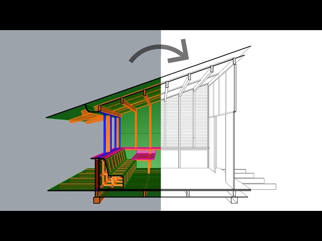 Perspective Section Drawings - Rhino 7