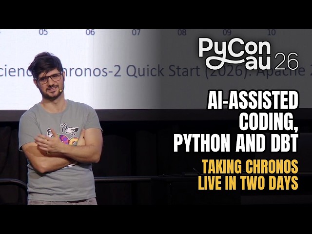 AI-assisted coding, Python and dbt: taking Chronos live in two days