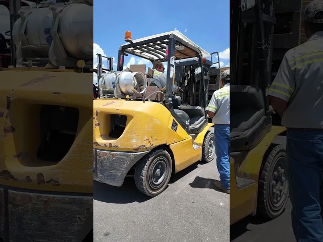 Built for the lumber yard: Komatsu forklifts