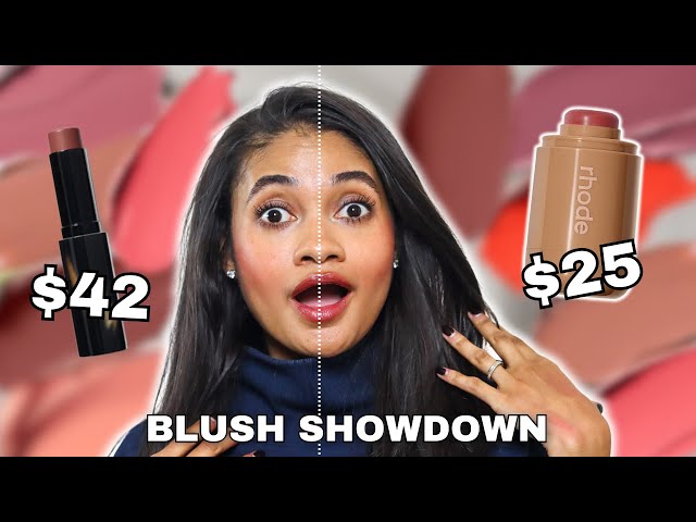 Rhode Pocket Blush vs Victoria Beckham Beauty Blush | Celebrity Blush Showdown & Try-On!