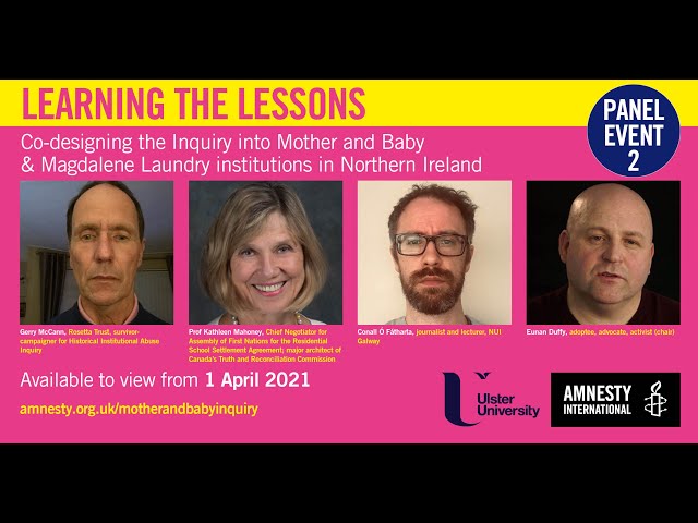 Inquiry into Mother and Baby Institutions in Northern Ireland - Panel 2