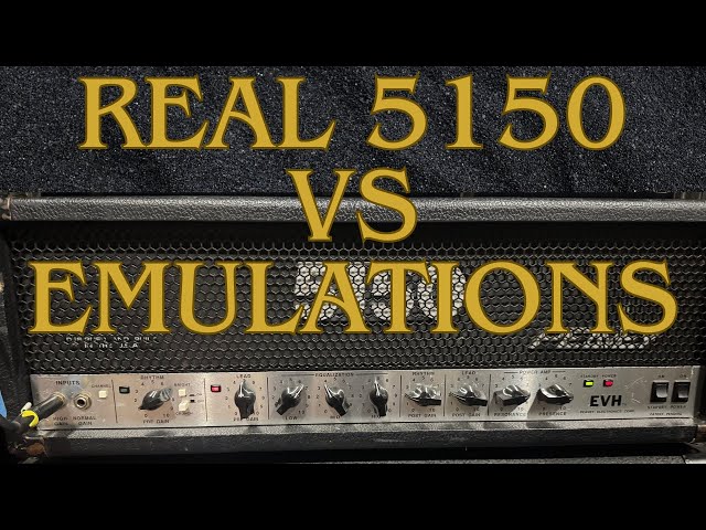 Real Peavey 5150 vs models 2026 [Fractal / Neural DSP / Line 6 / Softube. / IK / Nembrini / STL]