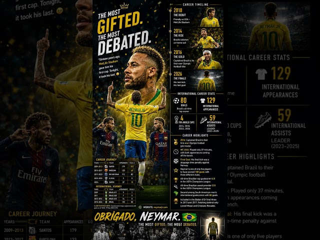 Neymar Jr. – The Magician of Football | An Emotional Tribute to a Brazilian Legend #shortsfeed #fifa