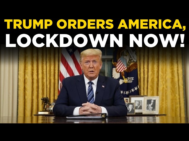 Breaking News Live: Trump “Lockdown Now” Claim | World News Live | Trump Lockdown Order