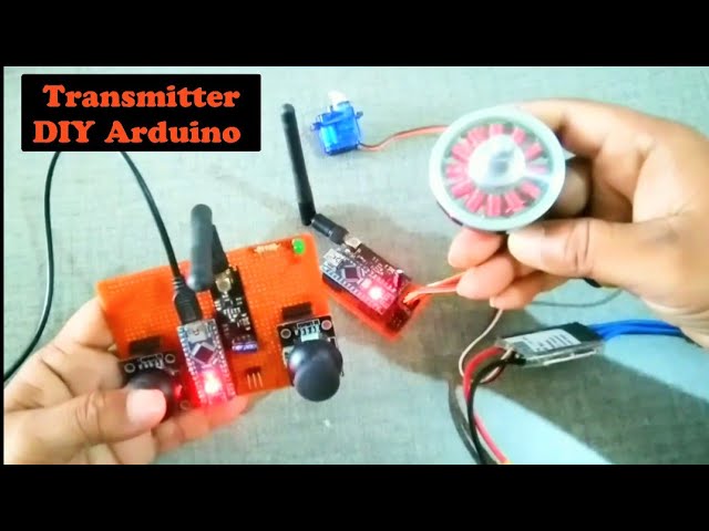 How To Make Arduino Rc transmitter and receiver at home|diyArduino Rc Transmitter |Arduino projects|