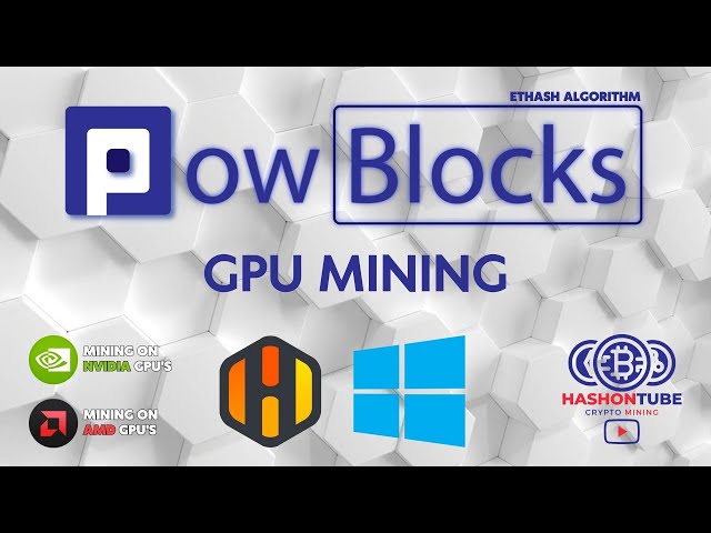 PowBlocks (XPB) GPU Mining - ETHash - A Step-by-Step Guide