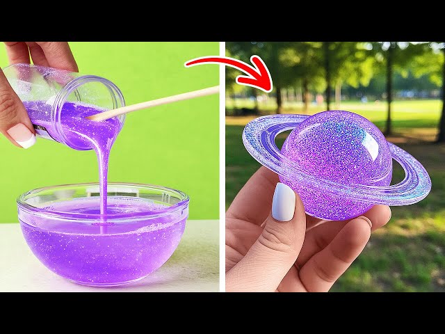 🪐 NEW DIY FIDGETS 🌀💜 Fun Stress-Relieving Craft Ideas 💫