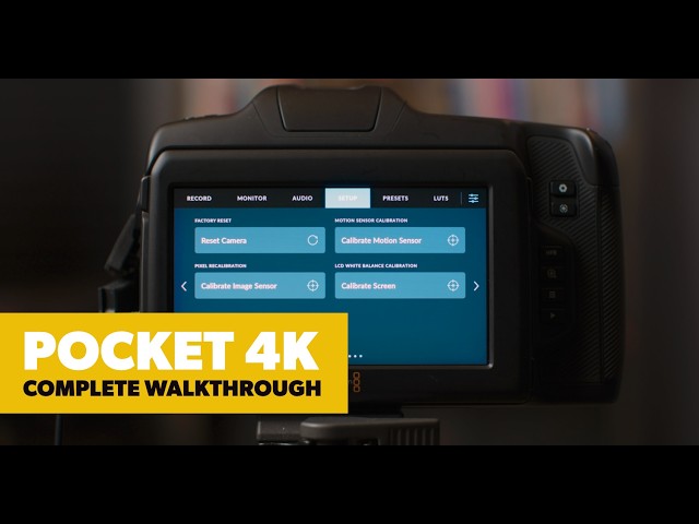 How to Use the Pocket 4K | Blackmagic Design Pocket Cinema Camera
