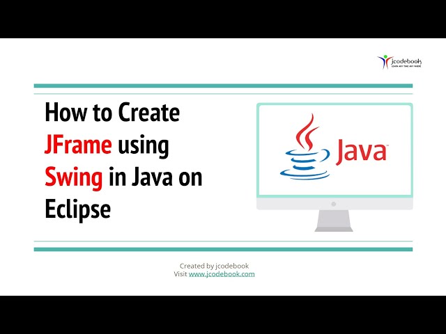 #71 How to Create JFrame using Swing in Java on Eclipse