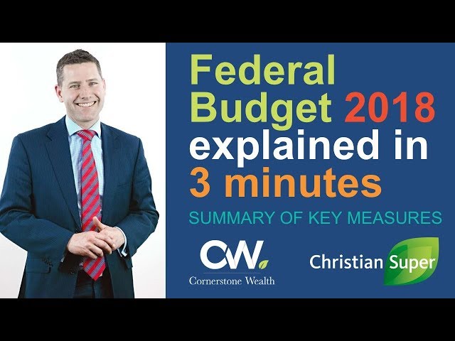 2018 Federal Budget review in 3 minutes