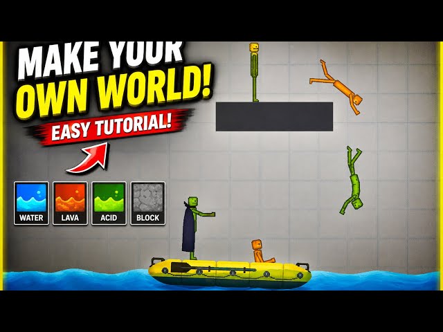     🔥 How to Make Your OWN World in Melon Sandbox! 🌍