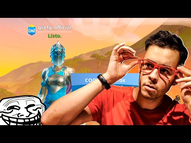 ME HAGO PASAR POR GREFG EN FORTNITE Y PASA ESTO....