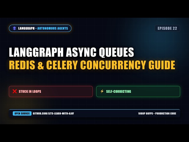 LangGraph Async Queues: Redis & Celery Concurrency Guide