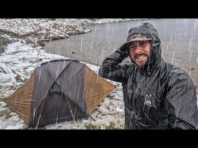 Solo Camping in the Mountains with Heavy Rain | Testing Times for the kuiu Mountain Star