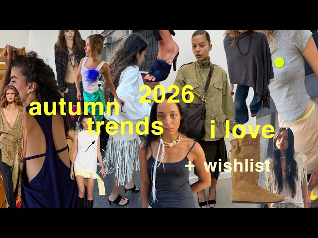 2026 autumn trends I love + current wishlist