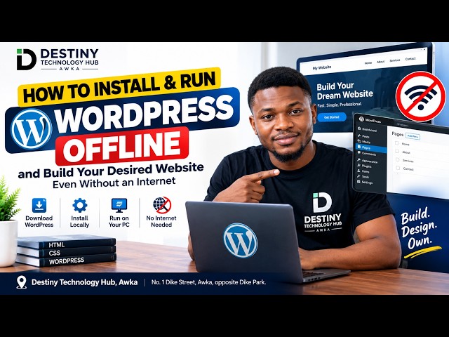 How to Install WordPress Locally Using XAMPP | Step-by-Step Tutorial for Beginners