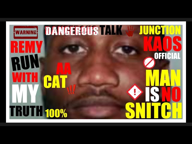 TINY (GHETTO) LIED . KAOS (JUNCTION) NEVER TOLD HIM HE SNITCHED . IM NO SNITCH 💯 