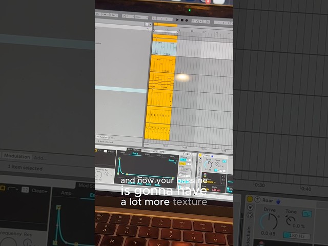 No more boring basslines! #ableton #musicproducer #sounddesign