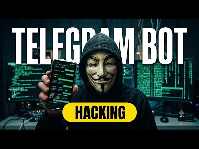 How to Build a Hacking Bot with Python (Telegram Edition)  | Ethical hacking
