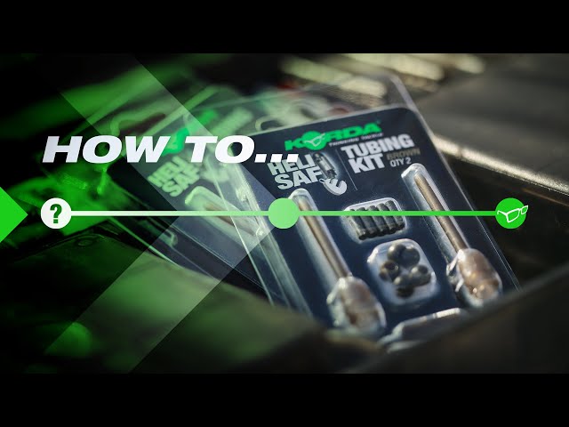 How To Set Up Heli Safe Tubing Kit | Korda Carp Fishing
