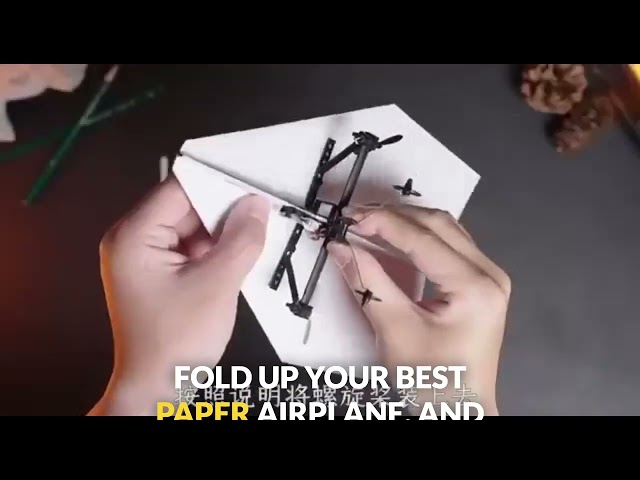 Remote Control Paper Airplanes