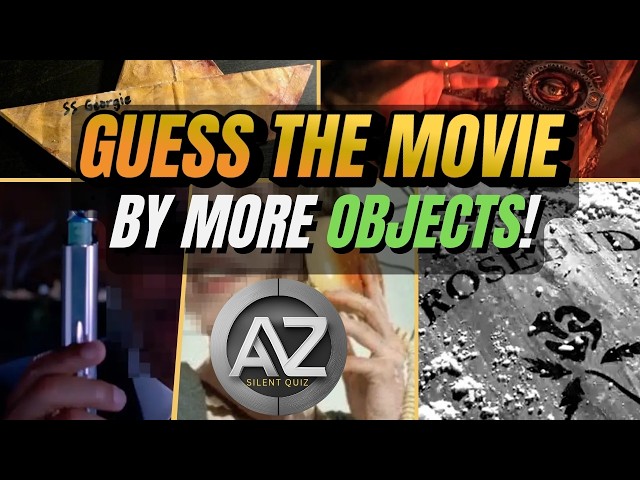 MOVIE QUIZ: Guess the Film from MORE Iconic Objects ¦ NO TALKING QUIZ