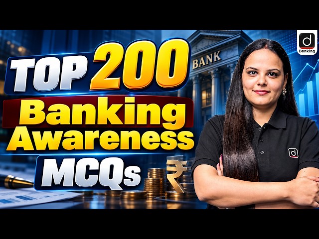 IBPS PO Mains 2026 | Top 200 MCQ | Banking Awareness for Bank Exams | by Ayushi mam
