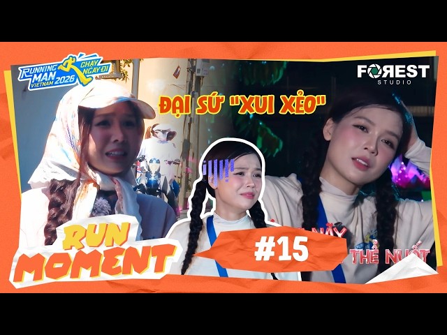RUN MOMENT #15: Mẹ bỉm Sam - xứng danh KHÁCH MỜI XUI NHẤT nhà RM, thua "LÃNG NHÁCH" khi xé bảng tên