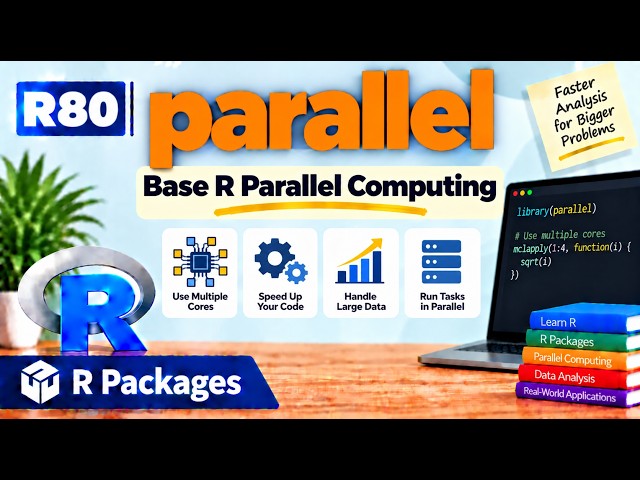 R80 | parallel — Base R Parallel Computing | R Packages | Uplatz