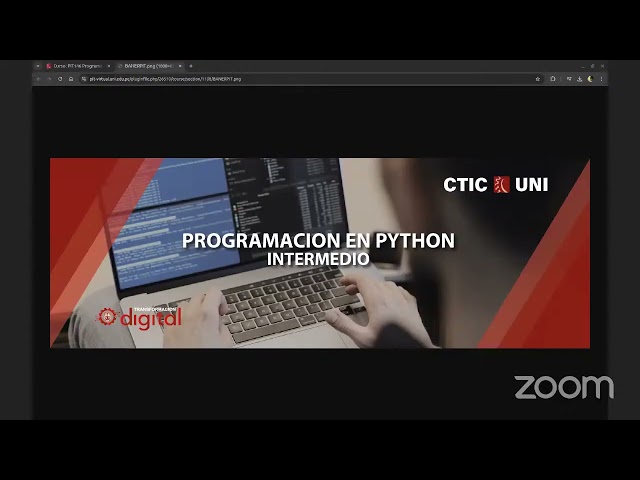 Sesión 08 - Python Intermedio