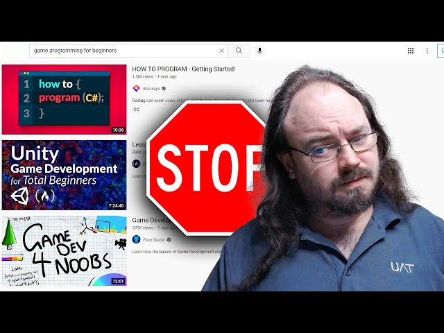 How Game Programming Tutorials Make You Bad At Programming