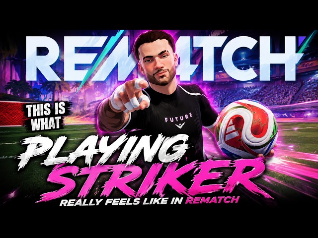 This is what playing STRIKER in REMATCH really feels like...