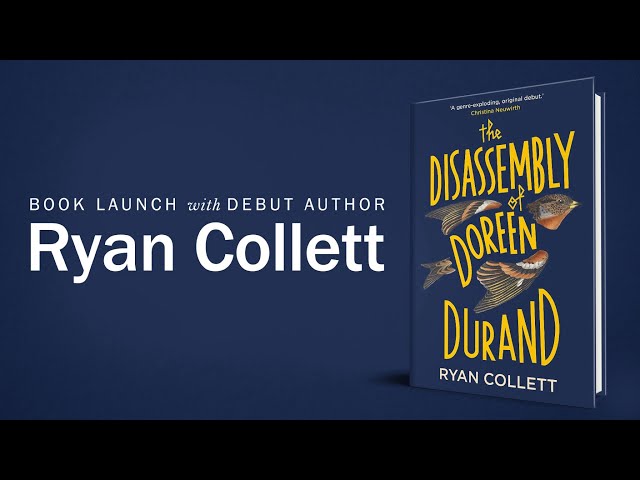 Live Book Launch - The Disassembly of Doreen Durand
