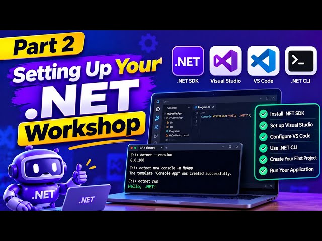 Part 2: Setting Up Your .NET Development Environment |@JangiTech 