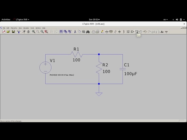 Quick start circuit simulation using LTSpice XVII