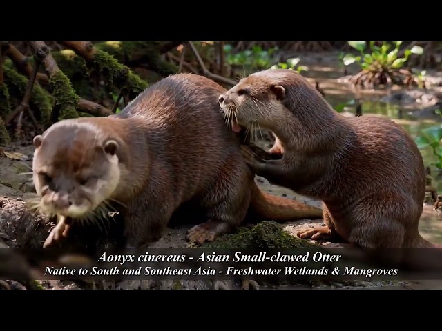 Asian Small-clawed OtterAlso Known As: Oriental Small-clawed Otter, Small-clawed Otter