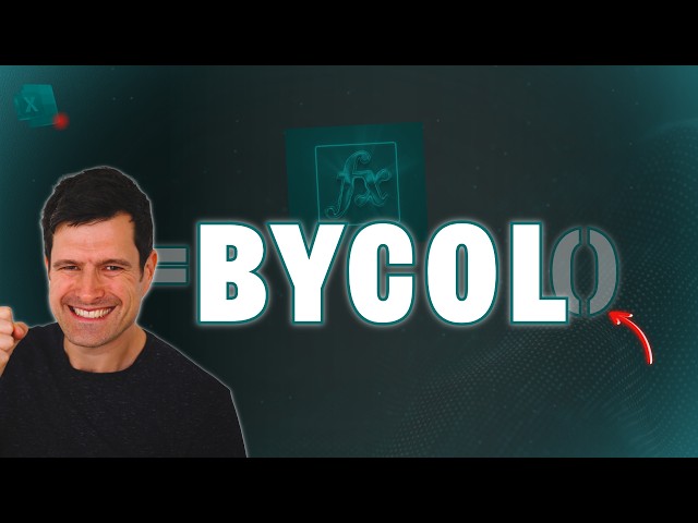 Excel Dynamic Arrays Beginner Tutorial 3 (LAMBDA, MAP,  BYCOL)