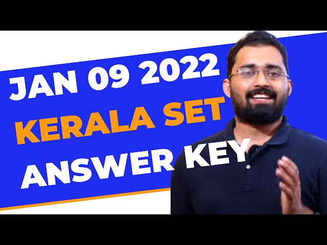 January 2022 SET Exam  Paper 1 PYQ Discussion & Answer Key - Kerala SET Exam Paper 1 2022 Answer Key
