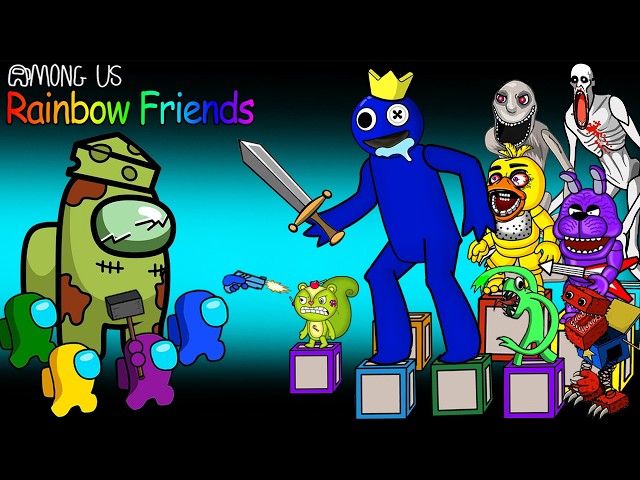 Among Us Animation EP1 New Version | AMONG US VS RAINBOW FRIENDS & All ZOMBIES