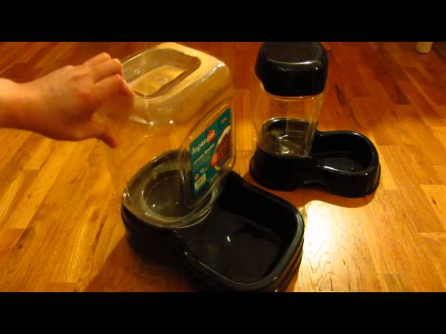Aspen Pet vs Petmate Gravity Feeder Review (10 lbs vs 6 lbs)