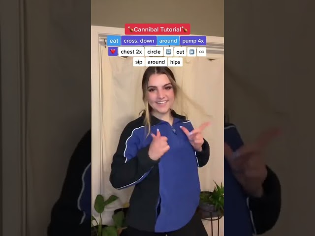 Cannibal Dance Tutorial 🍗 Viral TikTok Dance